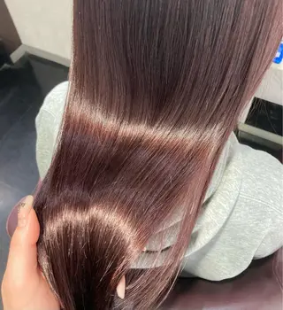 ロング カラー mizu kiのヘアスタイル