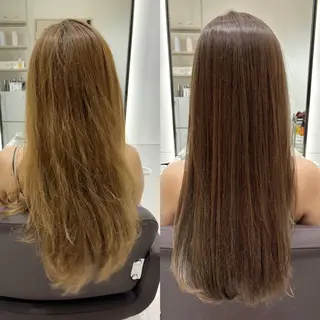 ロング EIGHT plum TOKIOリミテッドのヘアスタイル