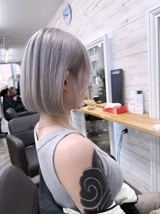 ミディアム カラー 北沢 隆のヘアスタイル