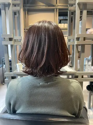 ミディアム カラー ブリーチ👩🦳/ ✂︎MANAMIのヘアスタイル