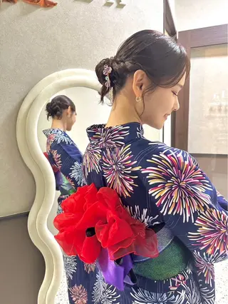 ヘアアレンジ エクステ＆ヘアセット Milaのヘアスタイル