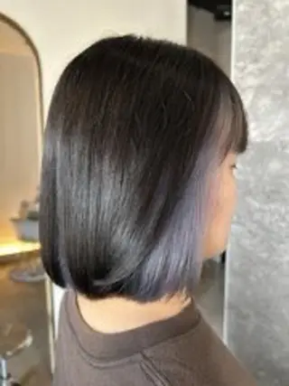 ミディアム カラー ✨BLANCA SAYAKA✨のヘアスタイル