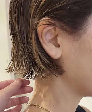 ミディアム カラー あらた🌈 カット/パーマのヘアスタイル