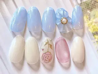 ネイル Viseo《6週間 長持ちパラジェル》のネイルデザイン