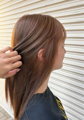 ロング しおり🍬 KOKORO🤍のヘアスタイル