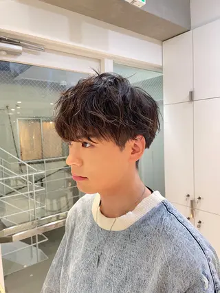 メンズ MAYU/上質ハイト ーン/レイヤーのヘアスタイル