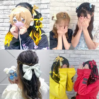 ヘアアレンジ 💙mai🫧 縮毛矯正・ハイライトのヘアスタイル