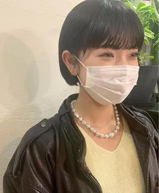 ショート ボブ/顔まわりカット 💫大澤奈緒美のヘアスタイル