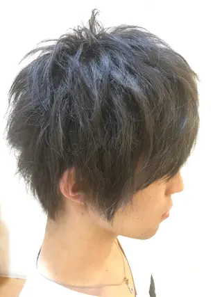 ショート カラー メンズ メンズカット 三村洸斗のヘアスタイル