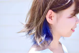 ショート カラー 信原 獎人のヘアスタイル