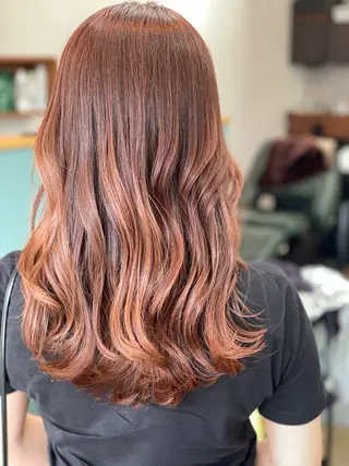 ロング カラー Snaly カラー特化ページのヘアスタイル