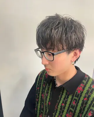 ショート カラー メンズ メンズ特化🟡個室 口コミ高評価🟡三澤のヘアスタイル