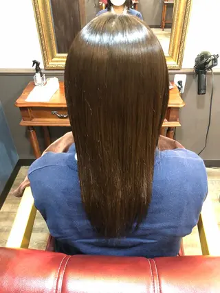 セミロング 廣田 優那のヘアスタイル