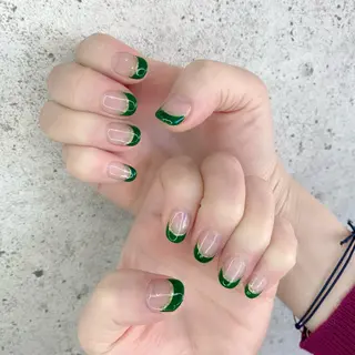 ショート カラー パーマ ヘアアレンジ メンズ キッズ ネイル マツエク・マツパ Salon Ｋのネイルデザイン