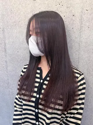 ロング カラー 宮田 凪沙のヘアスタイル