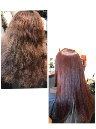 ロング Ray hair 春日部のヘアスタイル
