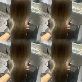 ロング カラー レイヤー×髪質改善 にちか🐰🎀のヘアスタイル