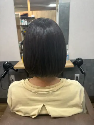 ミディアム カラー reeed konnoのヘアスタイル