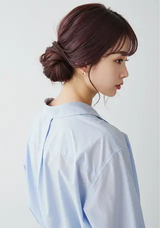 ロング ヘアアレンジ GLOW by face所属・✨GLOW  by face 櫻井✨️のヘアスタイル