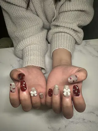 ネイル Chiara 長さ出し/フィルインのネイルデザイン