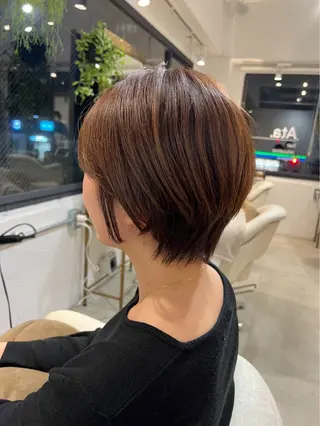 ショート カラー 11月カットモデル 募集❗️junnaのヘアスタイル