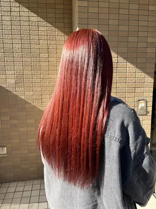 ロング 中村 由布紀のヘアスタイル