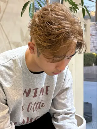 ショート フェザーショート パーマ/RYOTAのヘアスタイル