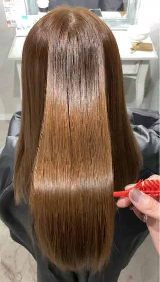 ロング 西宮市で髪質改善 縮毛矯正特化のヘアスタイル