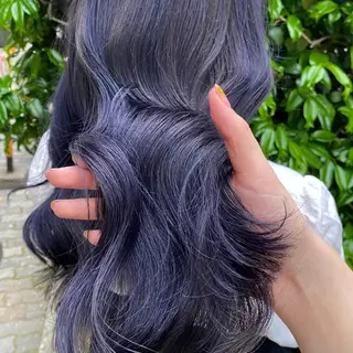 ロング カラー マンツーマン女性 美容師 奏のヘアスタイル