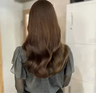 ロング オオニシ オト☁️のヘアスタイル