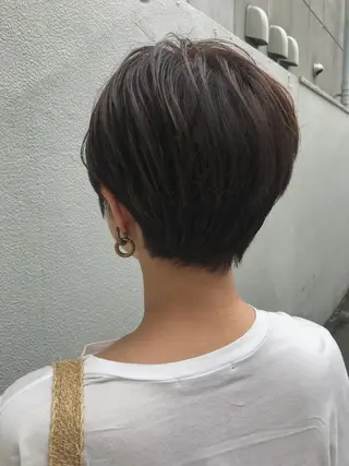 ショート さの あやねのヘアスタイル