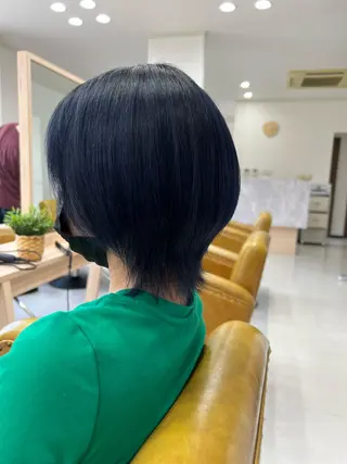 ショート カラー 猪瀬 尚希のヘアスタイル