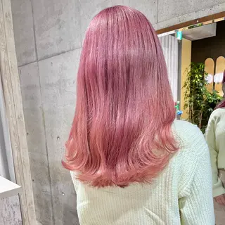 セミロング カラー 堺 鳳 ママ美容師 yukariのヘアスタイル