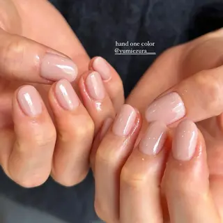 ネイル シンプルネイル Ezura Yumiのネイルデザイン