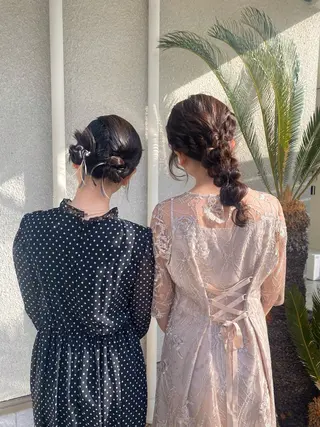 セミロング 桑原 菜摘のヘアスタイル