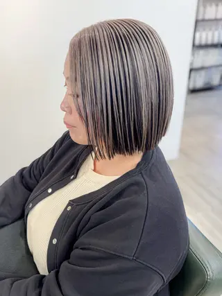 ショート ショート/ボブ ハイトーン❤️原航平のヘアスタイル