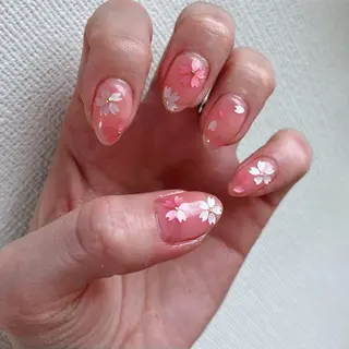 ミディアム hs nail salonのネイルデザイン
