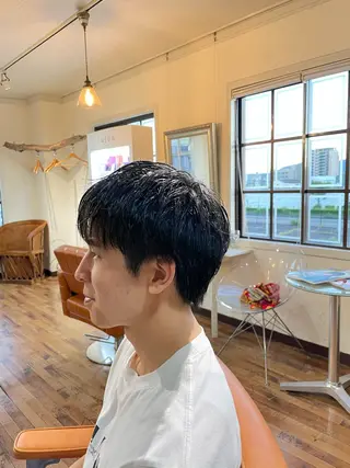 ショート メンズ 西岡 勇人のヘアスタイル