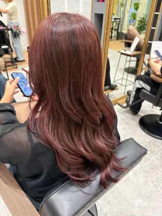 カラー ピンクカラーアレンジ 🩷AYANA🩷のヘアスタイル
