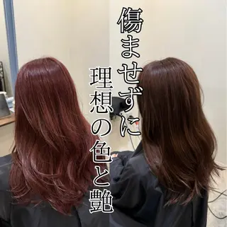 カラー 本間 遥翔のヘアスタイル