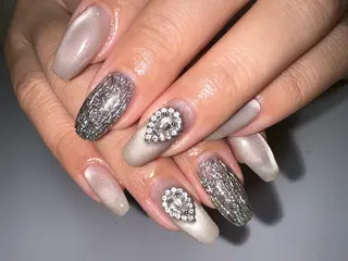 ロング shandy nailのネイルデザイン