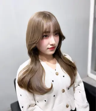 ロング カラー 💘大人可愛く💘 Natsuki❥❥❥のヘアスタイル