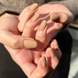 ネイル シンプルネイル Ezura Yumiのネイルデザイン