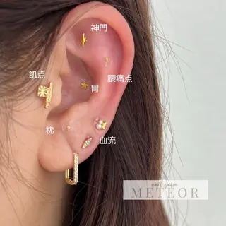 METEOR💫 staffのネイルデザイン