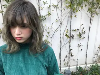 ミディアム カラー ヘアアレンジ 烏丸韓国ヘア🇰🇷 ayaka🎀のヘアスタイル