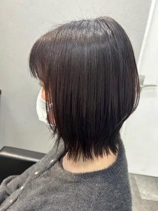 ミディアム カラー Le Lien OURAのヘアスタイル