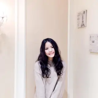 ロング ヘアアレンジ ミドウチ アヤカのヘアスタイル