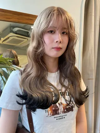 ロング 薄暮 マツイ レンのヘアスタイル