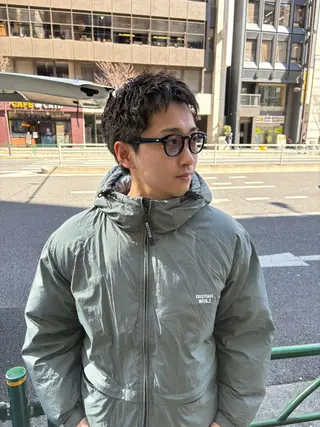 ショート パーマ メンズ charme所属・💈メンズ短髪特化 ✂︎伊藤大輝💈のヘアスタイル