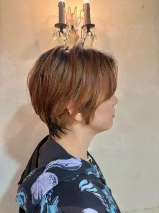 ショート ショートカットなら 前平友慈のヘアスタイル